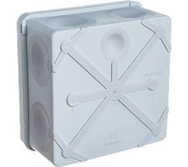 Распределительная двухкомпонентная коробка Промрукав для прямого монтажа HF 100х100х50 60-0300 