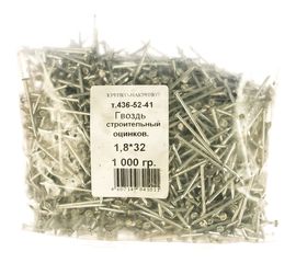 Строительный гвоздь КРЕПКО-НАКРЕПКО 1.8x32 оцинк. 1 кг 41011 