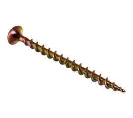 Саморез КРЕП-КОМП жёлтый цинк PH-2, по дереву 3,5х51 5500шт ждп5135 