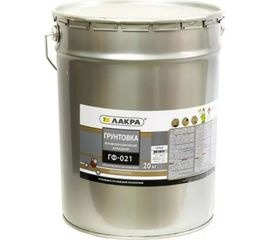 Грунт Лакра ГФ-021 серый, 20 кг 90000681504 