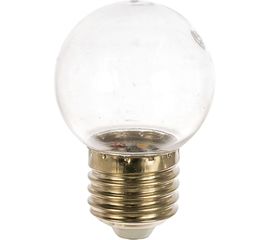 Декоративная светодиодная лампа Volpe LED-G45-1W/3000K/E27/CL/С UL-00005807 