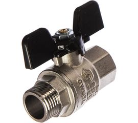 Шаровой полнопроходной кран STOUT ВР/НР, ручка бабочка 1/2 SVB-0004-000015 