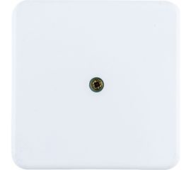 Распаячная коробка для кабель-канала УРАЛ ПАК 75х75х28мм, белая, без клеммы IP40 КР-513190075-056 