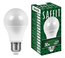 Светодиодная лампа SAFFIT SBA6530 Шар E27 30W 6400K 55184 
