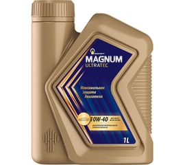Моторное масло РОСНЕФТЬ Magnum Ultratec 10W-40 SN-CF синт. кан. 1 л 40814932 