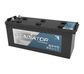Аккумуляторная батарея Gladiator 140 А/ч, прямая полярность, тип вывода конус GDY14040 
