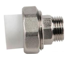 Муфта комбинированная RTP разъемная, американка, наружная резьба, D32х1 мм 10646 