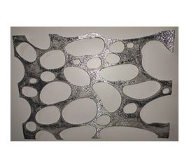 Трафарет для декора стен ТРАФАРЕТ самоклейка, фольгоизол Камень Валенсия 