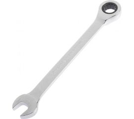 Комбинированный ключ TUNDRA трещоточный CrV, полированный, 72 зуба, 11 мм 2354081 