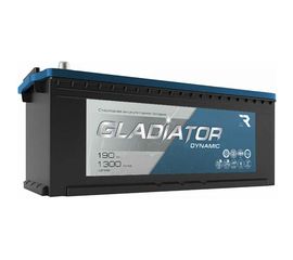 Аккумуляторная батарея Gladiator 190 А/ч, обратная полярность, тип вывода конус GDY19030 