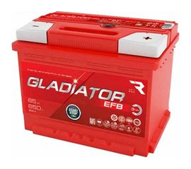 Аккумуляторная батарея Gladiator 65 А/ч, прямая полярность, тип вывода конус GEF6510 