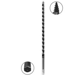 Сверло по дереву винтовое (14x460 мм; HEX) VIRA 552043 