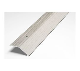 Порог разноуровневый алюминиевый декоративный (45 мм, 1,8 м, Дуб арктик) ЛУКА УТ000019697 