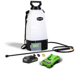 Аккумуляторный опрыскиватель GreenWorks GSP1250K2 24 В, 2 А*ч 5103507UA 