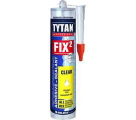 Клей-герметик Tytan Fix2 Clear прозрачный 290 мл 73914 