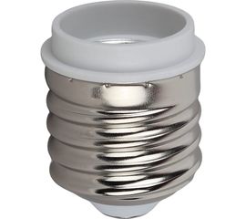 Переходник ЭРА E40-E27, пластик, белый Б0043742 