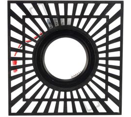 Светильник, Квадрат, Черный, Gu5.3, 3W, LED 4000K Gauss Backlight BL126 