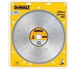 Пильный диск по алюминию EXTREME (355х25,4 мм; 100 зубьев TCG) DEWALT DT1917 