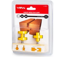 Набор фрез паз-шип 2 шт VIRA L553374 