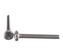 Винт КРЕП-КОМП полуцилиндрическая головка, нержавейка DIN7985 А2 4х30 500шт вцн430 