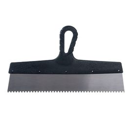 Зубчатый шпатель с антикоррозийным покрытием 350мм зуб 4х4мм Jettools 202-350/4 