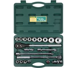 Набор торцовых головок INDUSTRIE QUALITAT 20 предметов Kraftool 27895-H20_z01 