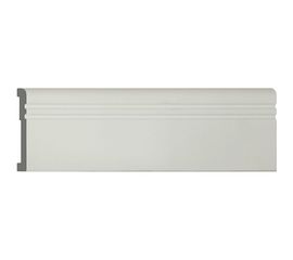 Плинтус AGIS Экополимер (80х12 мм; 2000 мм) EP001 