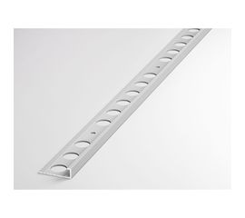 Профиль окантовочный L-образный алюминиевый ЛУКА 6 мм, 2,7 м, 5 шт, Серебро УТ000028912 
