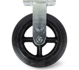 Колесо большегрузное неповоротное резиновое FCd 80 200 мм TOR 1003236 