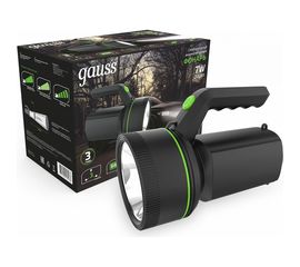 Прожекторный фонарь Gauss модель GFL601 7W 200lm Li-ion 3000mAh LED 1/10/30 GF601 
