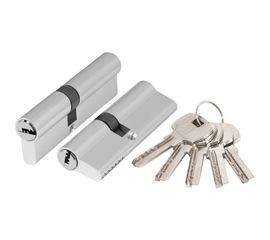 Цилиндровый механизм AJAX AX200/80 mm 35+10+35 CP хром 5 кл. 39863 