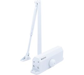 Дверной доводчик БУЛАТ ДД 504/5 A-W (80-120 кг; белый) 13509 