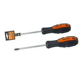 Шлицевая двухкомпонентная отвертка TDM CR-V тип SL5.0x75, серия ""Алмаз"" SQ1006-1005 