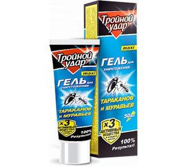 Гель от тараканов Домовой Прошка ТРОЙНОЙ туба 50 мл 21538 