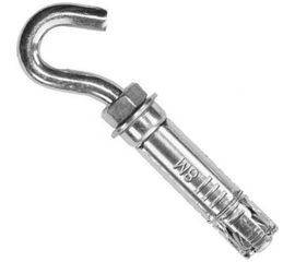 Анкерный болт с крюком ГОСКРЕП М8х45, 3 шт. 5-0013860 