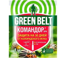 Средство от насекомых-вредителей флакон Грин Бэлт Командор, 1 мл 01-528 