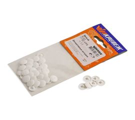 Декоративные заглушки VIPкрепеж белые, 42 шт. 11702 VIPS 
