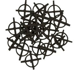 Крестики дистанционные пластмассовые (100 шт; 3 мм) TOPEX 16B630 