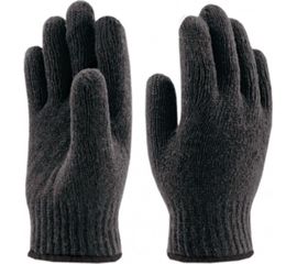 Двойные перчатки х/б СПЕЦ-SB черные Пер 045 