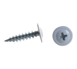 Саморезы с пресс-шайбой Госкреп 4.2х19 мм, белые, RAL9003, 30 шт. 1-0017340 