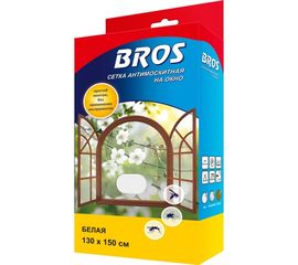 Сетка для окон BROS белая, 130х150 см 710253 