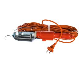 Светильник переносной ТМ UNIVersal c выключателем и розеткой 20м 966U-0220 