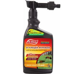 Эжектор концентрат от муравьев, клещей и других ползающих насекомых Dr.Klaus 1 л DK06230011 