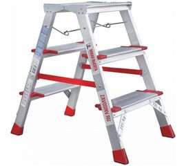 Двухсторонняя стремянка Новая Высота NV500 3 ступени 5120203 