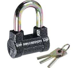 Навесной замок ЕРМАК Бронь 60 мм, с короткой дужкой 468-011 