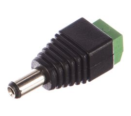 Разъем питания REXANT штекер 2.1х5.5 с клеммной колодкой, блистер 50шт 14-0314 