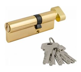 Цилиндровый механизм НОРА-М ЕСО AL ЛПВ-90 55-35 латунь 16562 