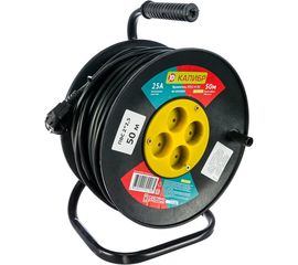 Удлинитель на катушке Калибр 50м 217128 00000034387 