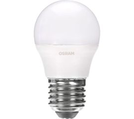 Светодиодная лампа OSRAM LED STAR, P, шар, 6.5Вт, E27, 550 Лм, 6500 К, холодный белый свет 4058075467767 