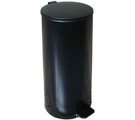 Урна с педалью Титан Мета 30л, черный 4607078088402 